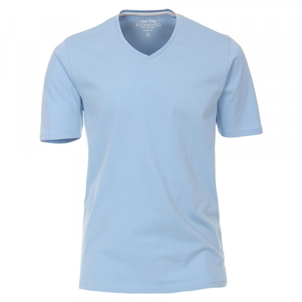 T-shirt Redmond bleu clair en coupe classique