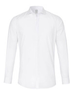 Chemise Pure EXTRA SLIM UNI STRETCH blanc avec col cutaway en coupe super étroite